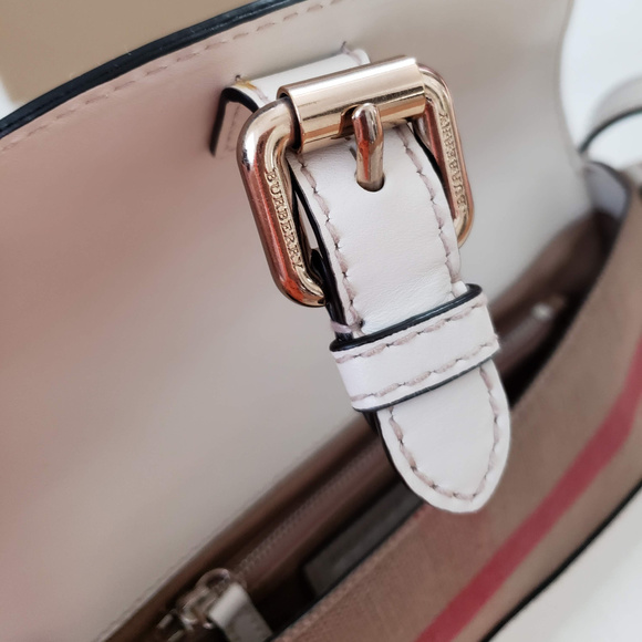 Burberry Canvas Checked Crossbody - Picture 4 of 7